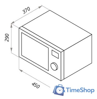 Микроволновая печь MAUNFELD JFSMO.20.5.GRBG - Изображение №3 — Интернет-магазин Time-Shop