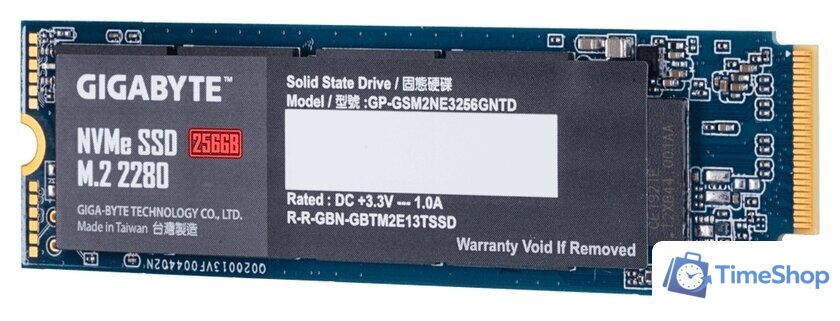 SSD Gigabyte NVMe 256GB GP-GSM2NE3256GNTD - Изображение №2 — Интернет-магазин Time-Shop