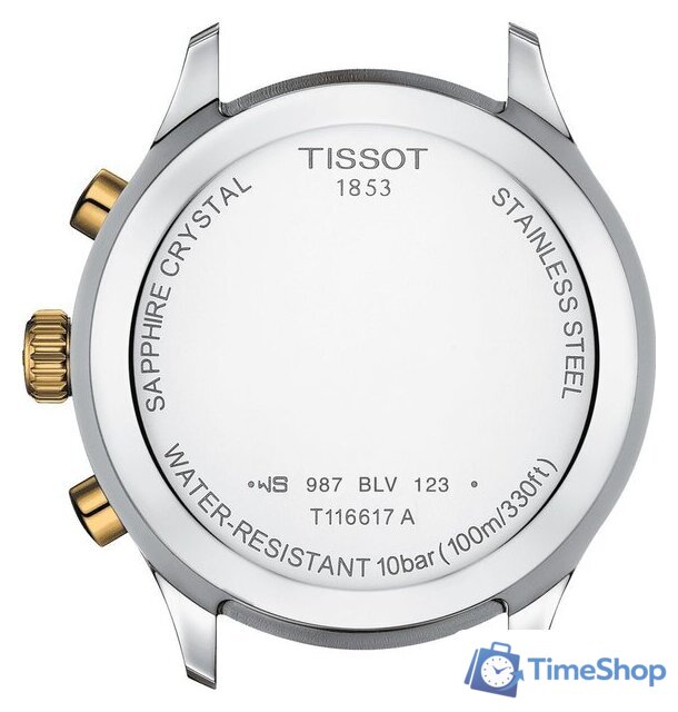 Наручные часы Tissot Chrono XL Classic T116.617.22.091.00 - Изображение №3 — Интернет-магазин Time-Shop