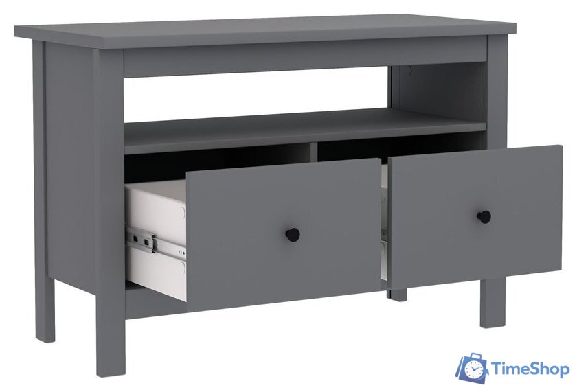 Тумба Mio Tesoro Сага 2.08.03.080.4 (серый) - Изображение №3 — Интернет-магазин Time-Shop