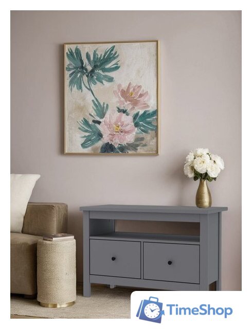 Тумба Mio Tesoro Сага 2.08.03.080.4 (серый) - Изображение №4 — Интернет-магазин Time-Shop