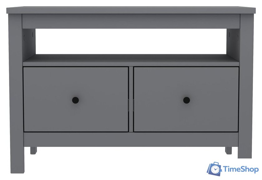 Тумба Mio Tesoro Сага 2.08.03.080.4 (серый) - Изображение №2 — Интернет-магазин Time-Shop