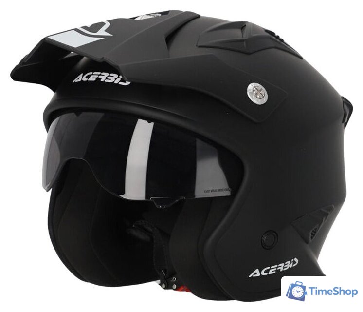 Мотошлем Acerbis JET Aria 22-06 0025055.091.062 (S, черный 2) - Изображение №1 — Интернет-магазин Time-Shop