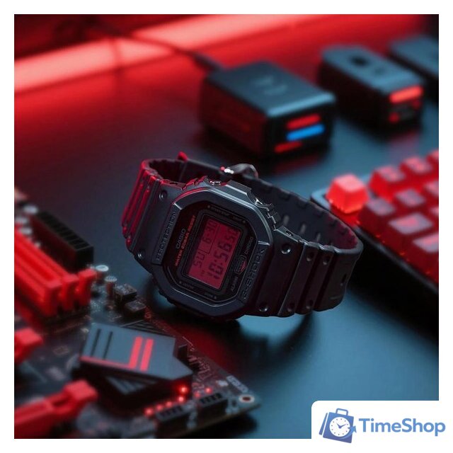 Наручные часы Casio DW-5600BBR-1E - Изображение №3 — Интернет-магазин Time-Shop