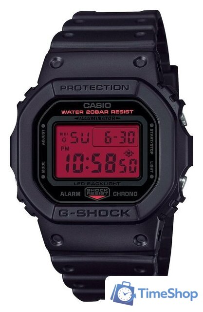 Наручные часы Casio DW-5600BBR-1E - Изображение №1 — Интернет-магазин Time-Shop