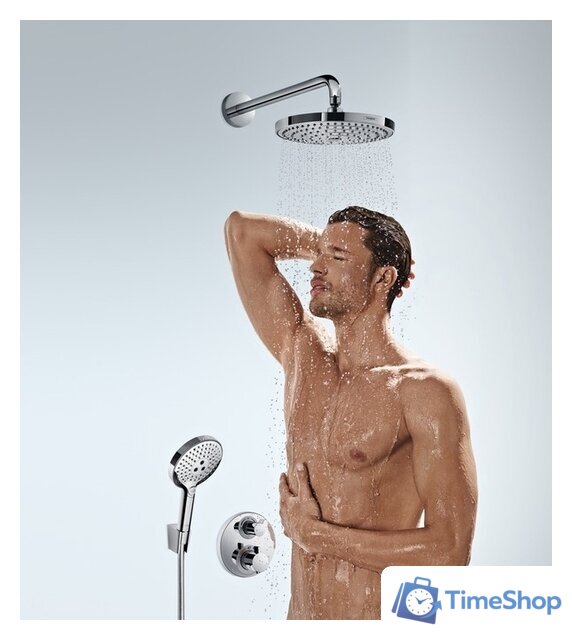 Смеситель Hansgrohe Ecostat S 15758000 - Изображение №3 — Интернет-магазин Time-Shop