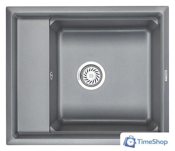Кухонная мойка Granula KS-6004 (алюминиум) - Изображение №1 — Интернет-магазин Time-Shop