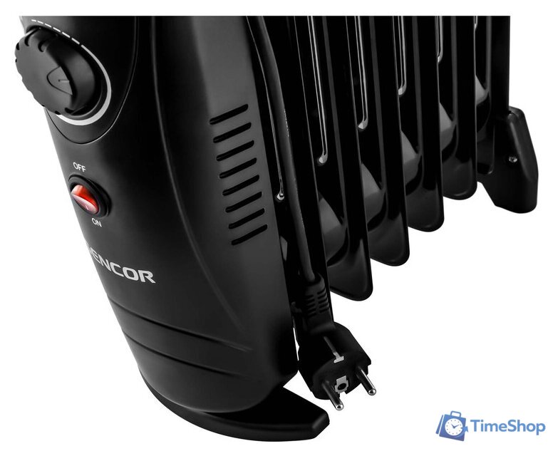 Масляный радиатор Sencor SOH 2107BK - Изображение №3 — Интернет-магазин Time-Shop