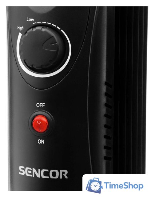 Масляный радиатор Sencor SOH 2107BK - Изображение №4 — Интернет-магазин Time-Shop
