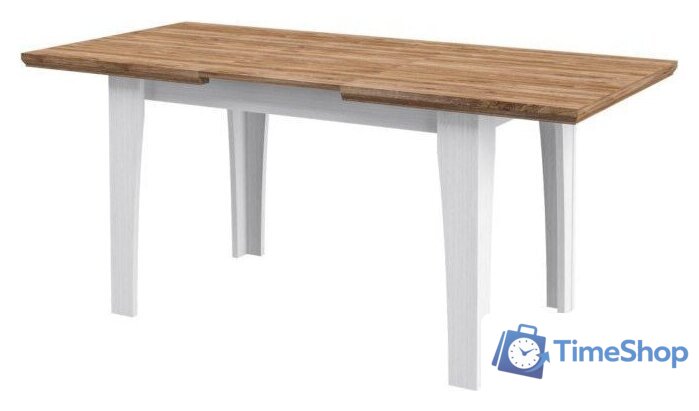 Кухонный стол Elva Вилла NEM07SO-1740/810/760 (04) (белый/дуб стирлинг) - Изображение №2 — Интернет-магазин Time-Shop