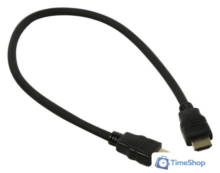 Кабель ExeGate HDMI-HDMI (19M-19M) 0.5 м EX287728RUS - Изображение №1 — Интернет-магазин Time-Shop