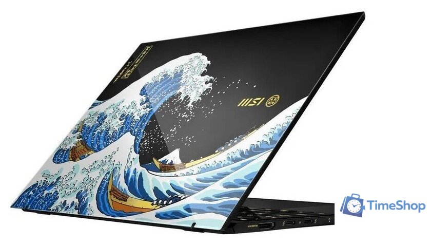 Ноутбук MSI Prestige 13 AI+ Ukiyo-e Edition A2VMG-096RU - Изображение №6 — Интернет-магазин Time-Shop