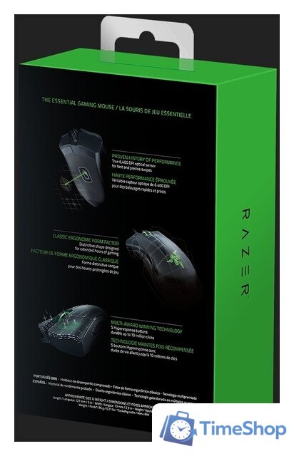 Игровая мышь Razer DeathAdder Essential - Изображение №7 — Интернет-магазин Time-Shop