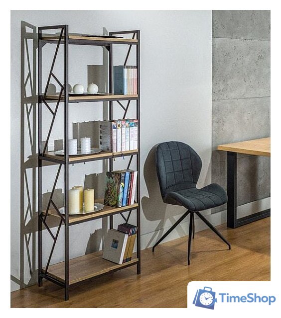 Стеллаж Signal Tablo R5 (дуб/темно-коричневый) - Изображение №2 — Интернет-магазин Time-Shop