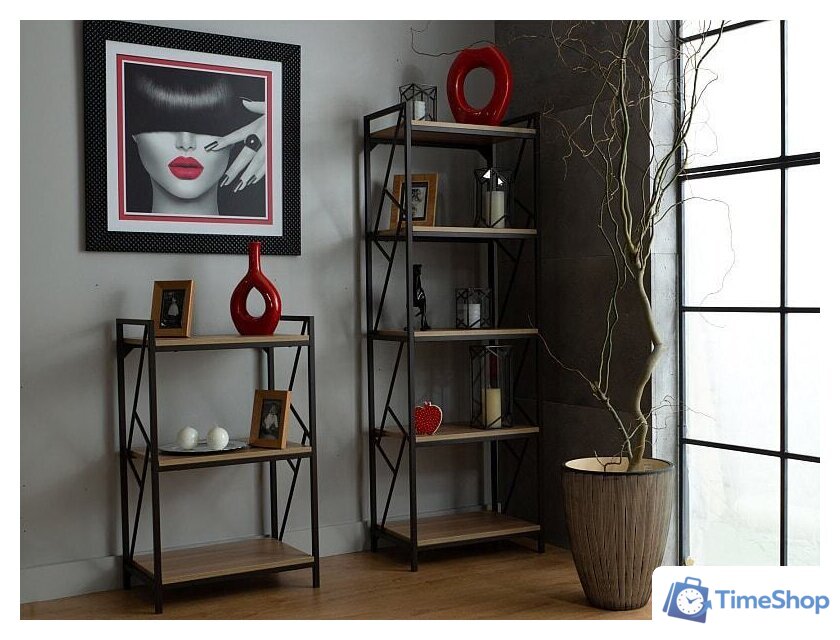 Стеллаж Signal Tablo R5 (дуб/темно-коричневый) - Изображение №4 — Интернет-магазин Time-Shop