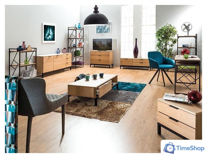 Стеллаж Signal Tablo R5 (дуб/темно-коричневый) - Изображение №5 — Интернет-магазин Time-Shop