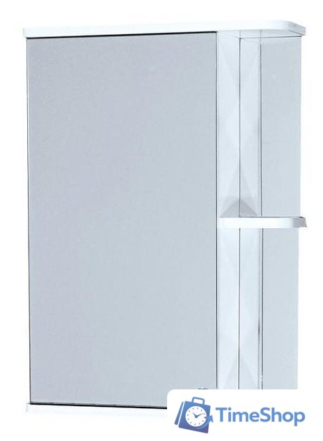  СанитаМебель Шкаф с зеркалом Камелия-09.45 (левый, белый) - Изображение №1 — Интернет-магазин Time-Shop