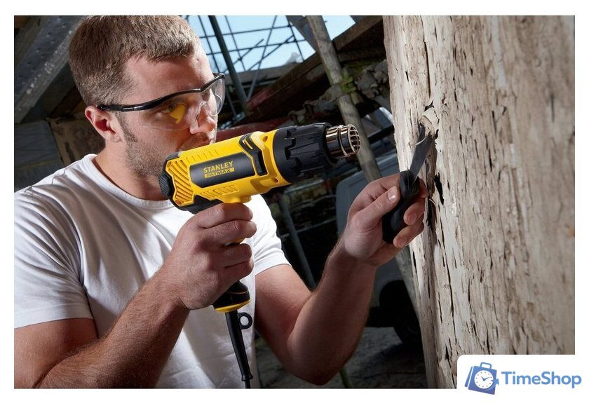 Промышленный фен Stanley FME670K (кейс) - Изображение №5 — Интернет-магазин Time-Shop