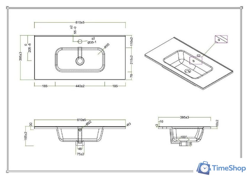  BelBagno Тумба с умывальником 39-800/390-2C-SO-RNN + BB800/390ETL - Изображение №14 — Интернет-магазин Time-Shop