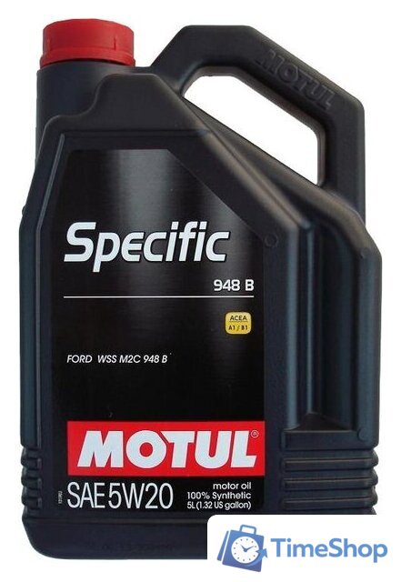 Моторное масло Motul Specific 948 B 5W-20 5л - Изображение №1 — Интернет-магазин Time-Shop