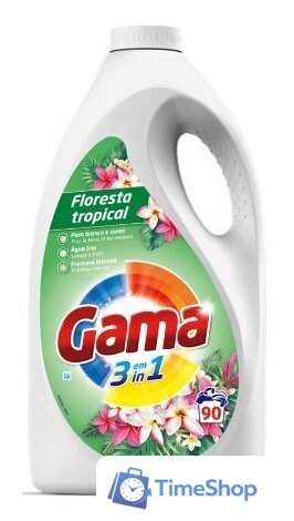 Гель для стирки Gama Floresta Tropical 4.05 л - Изображение №1 — Интернет-магазин Time-Shop