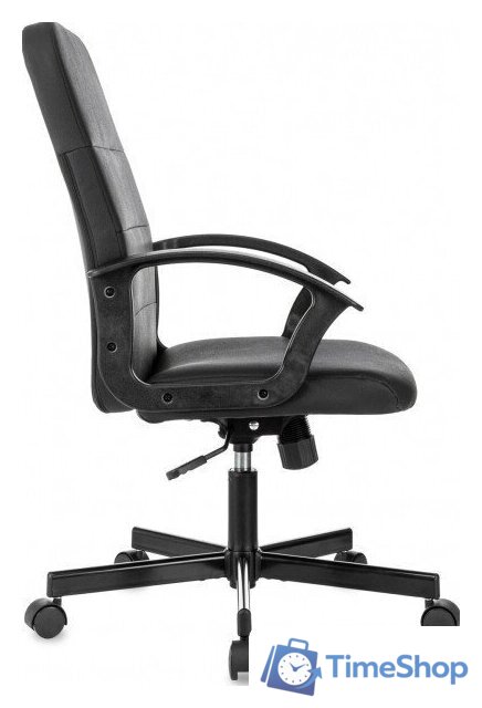 Офисное кресло Бюрократ Triest (черный, экокожа) - Изображение №4 — Интернет-магазин Time-Shop