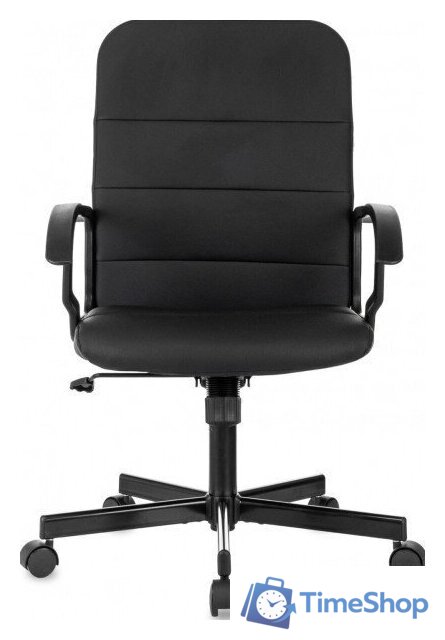 Офисное кресло Бюрократ Triest (черный, экокожа) - Изображение №2 — Интернет-магазин Time-Shop