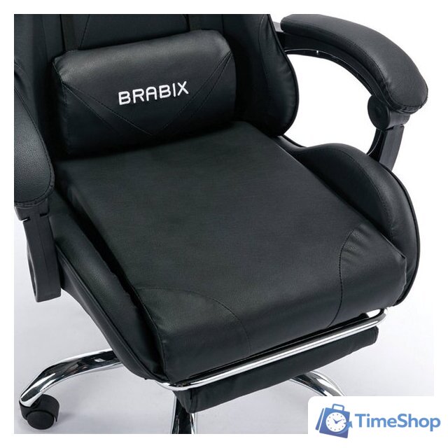 Игровое (геймерское) кресло Brabix Dexter Gm-135 532800 (черный) - Изображение №8 — Интернет-магазин Time-Shop