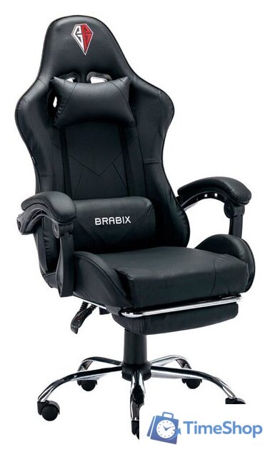 Игровое (геймерское) кресло Brabix Dexter Gm-135 532800 (черный) - Изображение №1 — Интернет-магазин Time-Shop