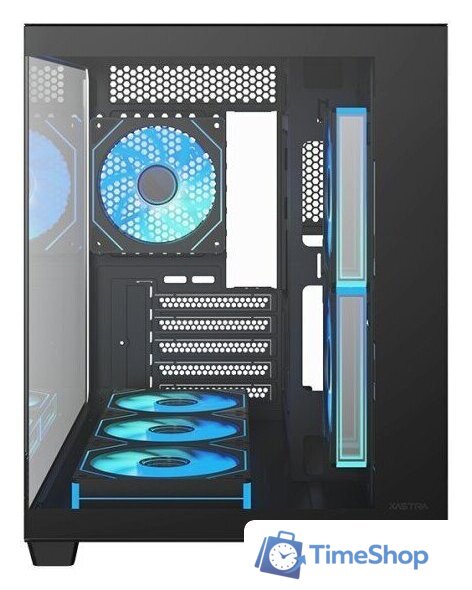 Корпус XASTRA QW500M 6ARGB-C10-UC (черный) - Изображение №4 — Интернет-магазин Time-Shop