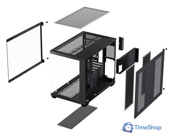 Корпус XASTRA QW500M 6ARGB-C10-UC (черный) - Изображение №11 — Интернет-магазин Time-Shop
