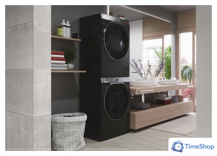 Стиральная машина Hoover H-Wash 550 Slim H5WPB447AMBCB8-S - Изображение №3 — Интернет-магазин Time-Shop