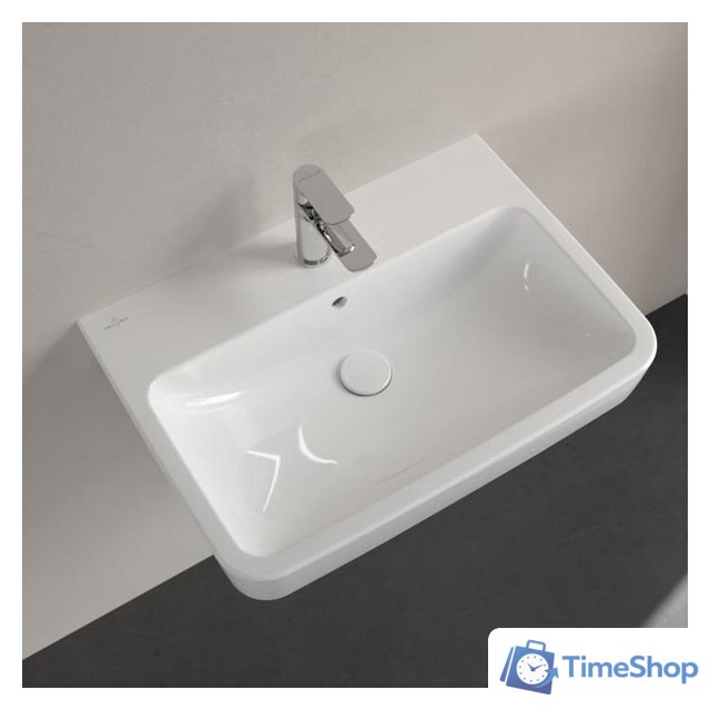 Умывальник Villeroy & Boch O.Novo 4A41KG01 - Изображение №5 — Интернет-магазин Time-Shop
