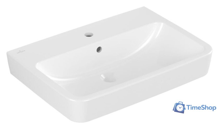 Умывальник Villeroy & Boch O.Novo 4A41KG01 - Изображение №8 — Интернет-магазин Time-Shop