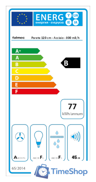 Кухонная вытяжка Falmec Lumina NRS 120 800 м3/ч (белый) - Изображение №3 — Интернет-магазин Time-Shop