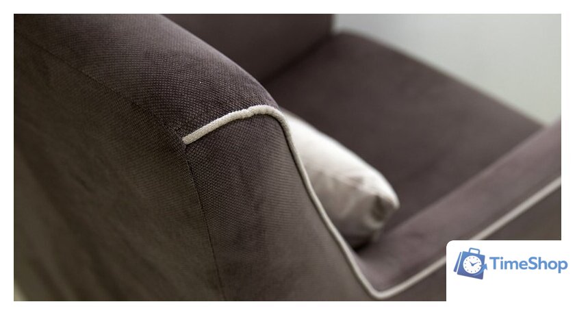 Интерьерное кресло Нижегородмебель Френсис ТК 261 (офелия/амиго велюр, коричневый) - Изображение №8 — Интернет-магазин Time-Shop