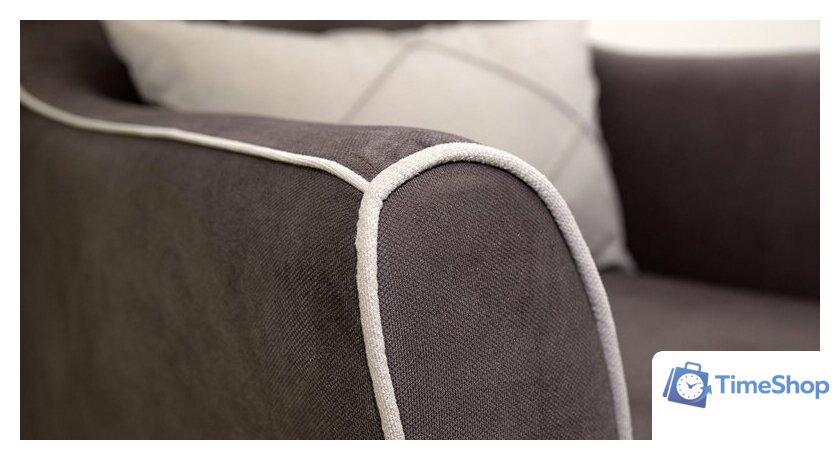 Интерьерное кресло Нижегородмебель Френсис ТК 261 (офелия/амиго велюр, коричневый) - Изображение №6 — Интернет-магазин Time-Shop