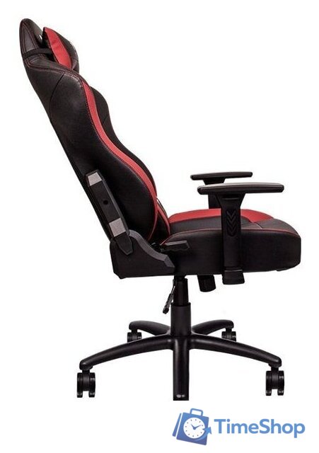 Игровое (геймерское) кресло Thermaltake U Comfort GGC-UCO-BRLWDS-01 (черный/красный) - Изображение №6 — Интернет-магазин Time-Shop