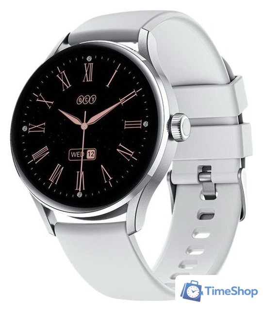 Умные часы QCY Watch Elite (серебристый) - Изображение №1 — Интернет-магазин Time-Shop