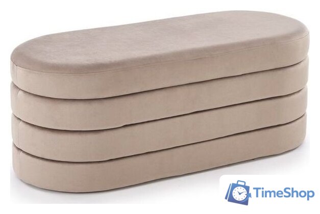 Пуфик Halmar Calpi (бежевый) - Изображение №1 — Интернет-магазин Time-Shop