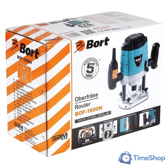 Вертикальный фрезер Bort BOF-1600N - Изображение №7 — Интернет-магазин Time-Shop