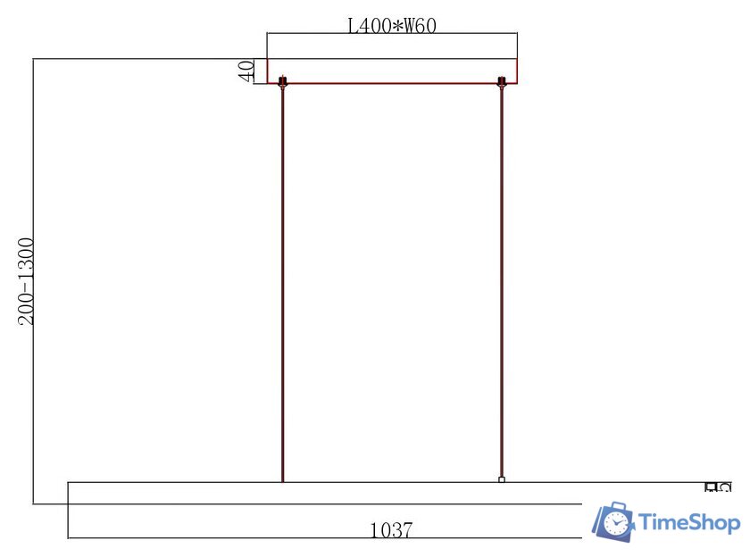 Подвесная люстра Arte Lamp Lao A2190SP-1BK - Изображение №4 — Интернет-магазин Time-Shop