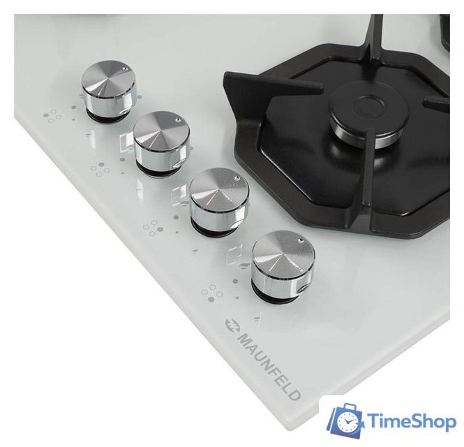 Варочная панель MAUNFELD EGHG.64.2CW/G - Изображение №6 — Интернет-магазин Time-Shop