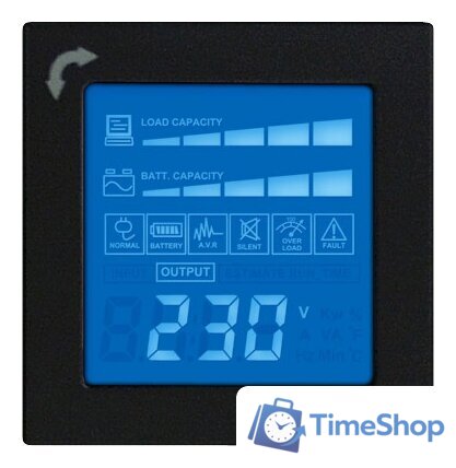 Источник бесперебойного питания CyberPower PR1500 LCD 2U (PR1500ELCDRT2U) - Изображение №5 — Интернет-магазин Time-Shop