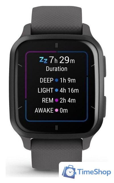 Умные часы Garmin Venu Sq 2 (темно-серый) - Изображение №3 — Интернет-магазин Time-Shop
