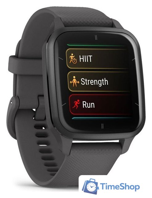 Умные часы Garmin Venu Sq 2 (темно-серый) - Изображение №5 — Интернет-магазин Time-Shop