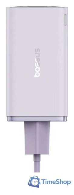 Сетевое зарядное Baseus GaN6 Pro Fast Charger 2C+2U 65W P10162701533-00 (фиолетовый) - Изображение №7 — Интернет-магазин Time-Shop