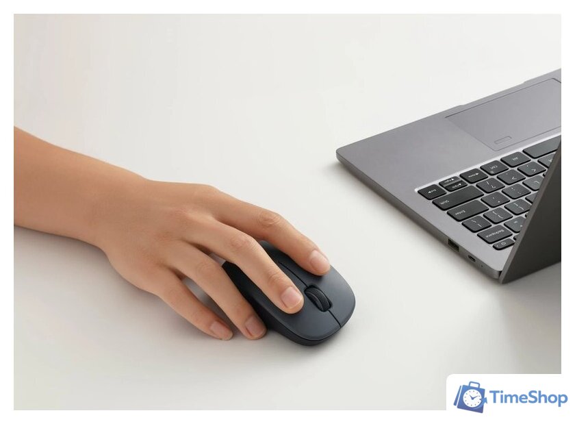 Мышь Xiaomi Wireless Mouse Comfort Edition XMWXSB04YM (черный, международная версия) - Изображение №3 — Интернет-магазин Time-Shop