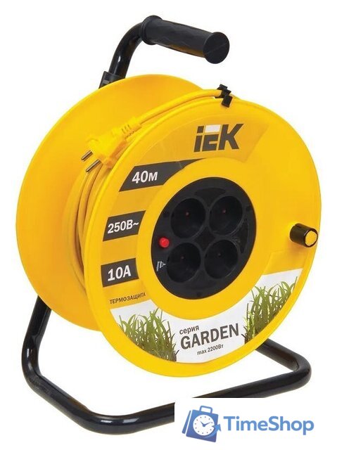 Удлинитель на катушке IEK WKP23-10-04-40 - Изображение №1 — Интернет-магазин Time-Shop