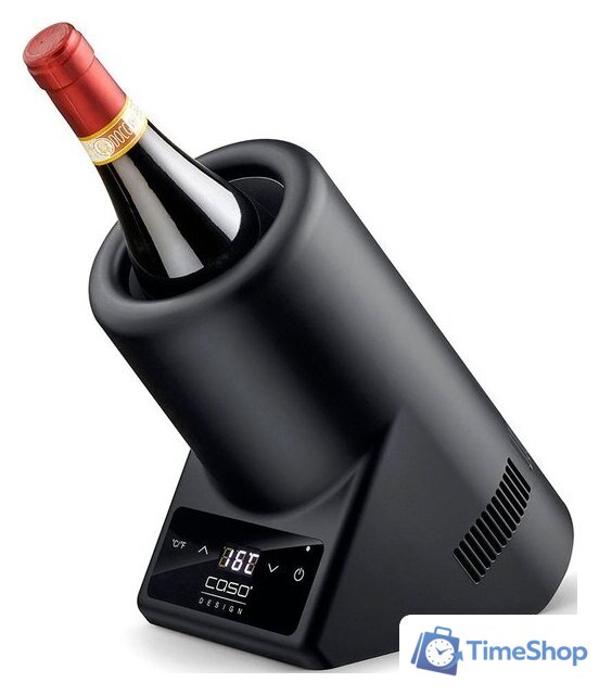 Охладитель для шампанского/вина CASO VinoCase Black - Изображение №1 — Интернет-магазин Time-Shop